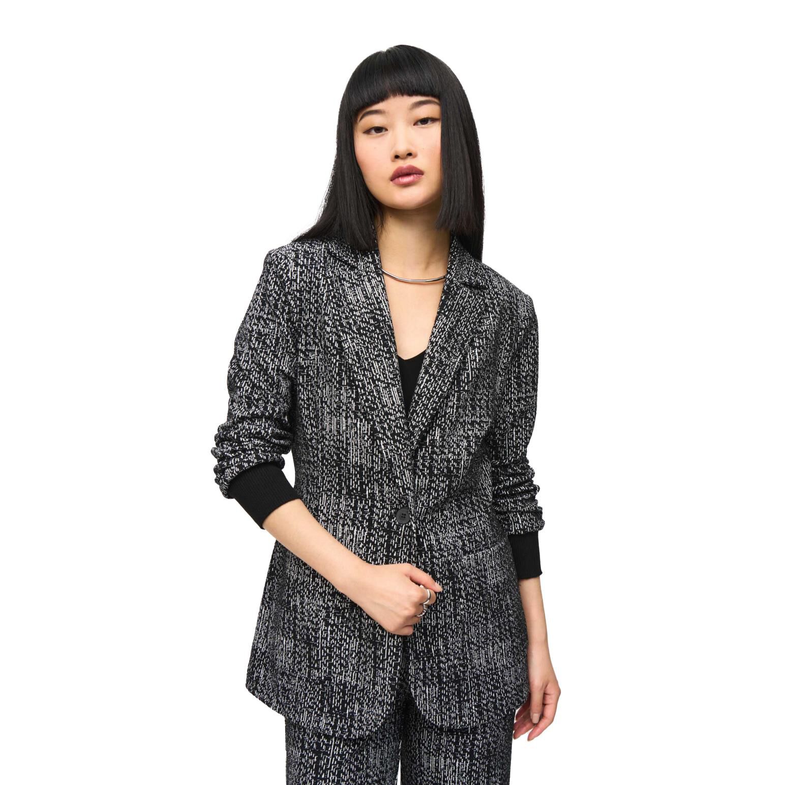 Joseph Ribkoff Tweed Knit Blazer Ballantynes Department Store